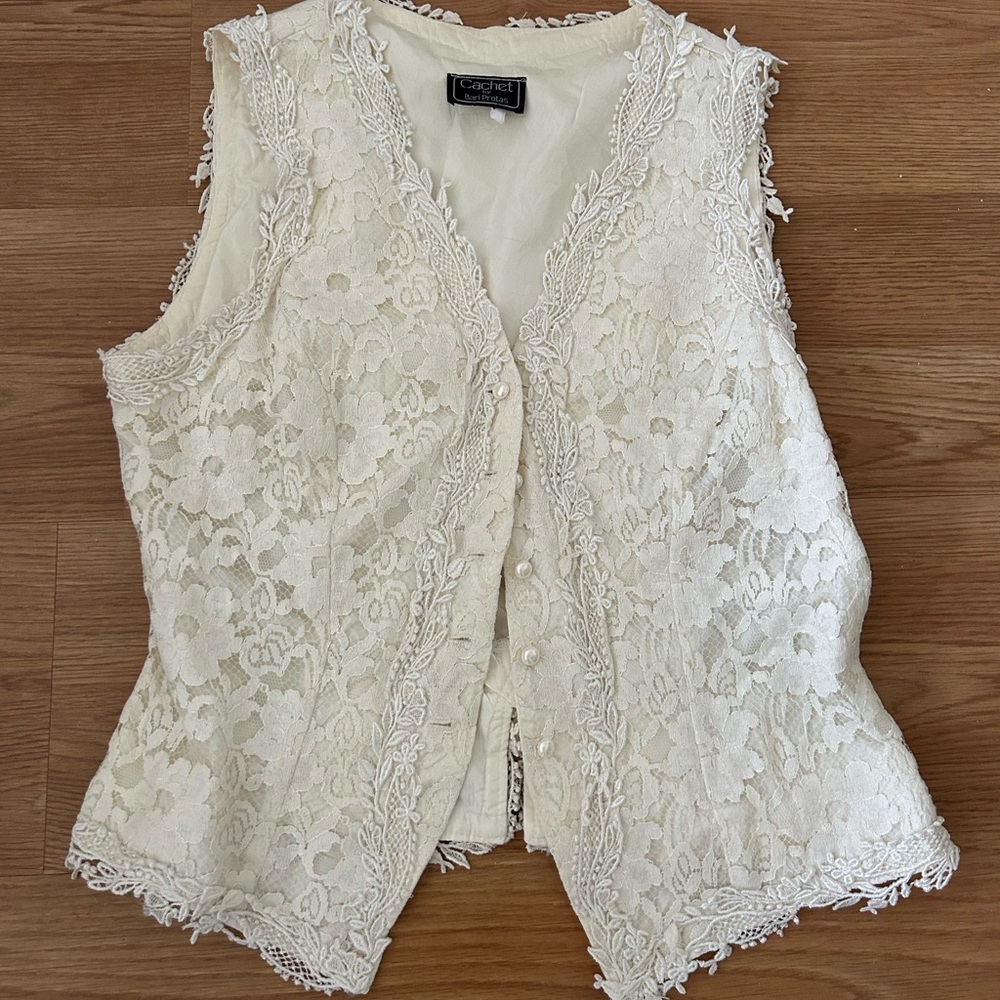 Lace Vest
